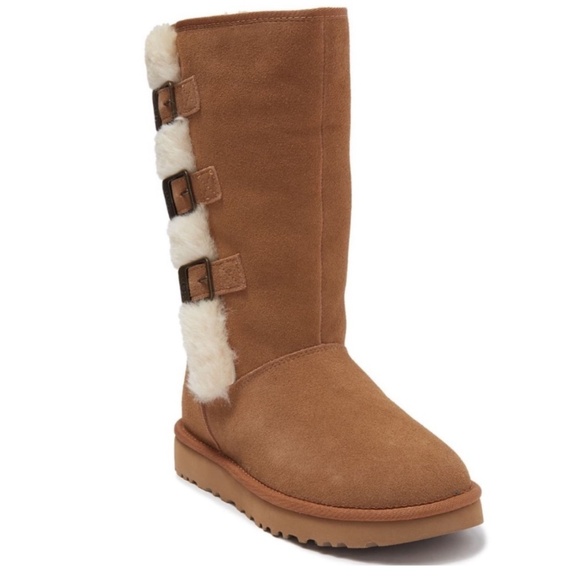 UGG Klea Tall Boots in Chestnut - Picture 2 of 9